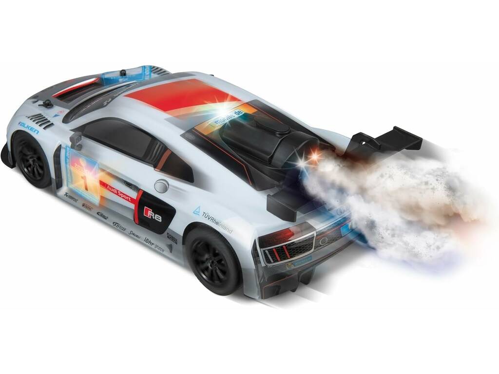 Vehículo Radio Control Audi R8 LMS 1:14 con Efecto Niebla
