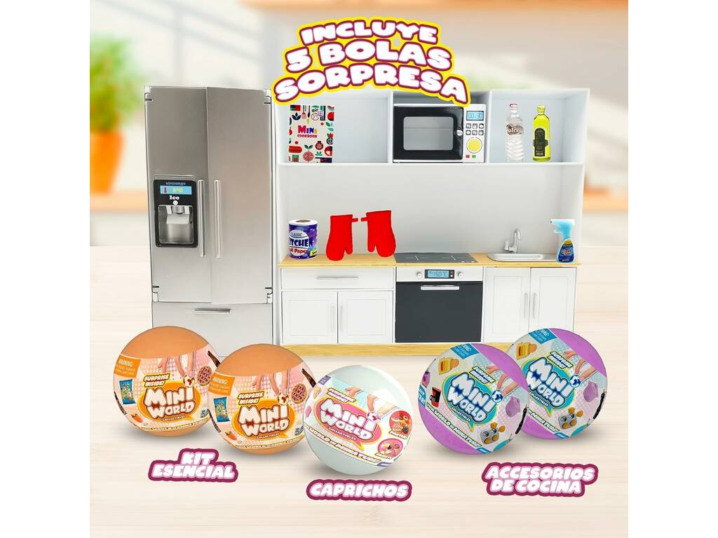 Mini World Pack Combo Speciale Cucina con 5 birilli