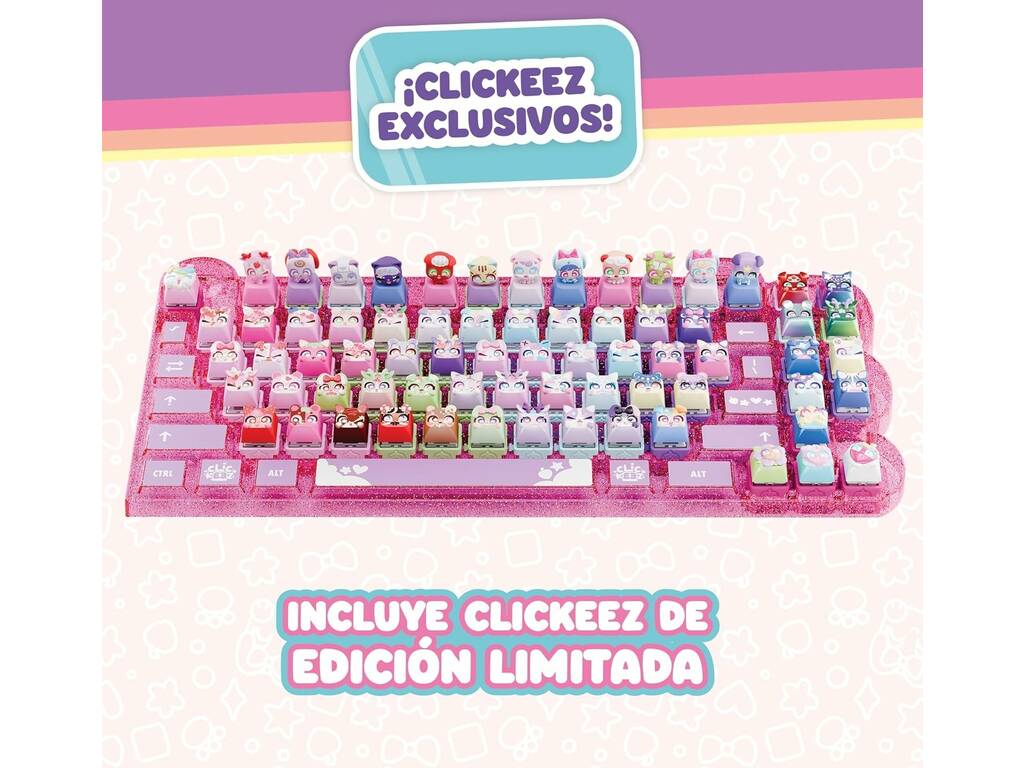 Clickeez Mega Pack con tastiera