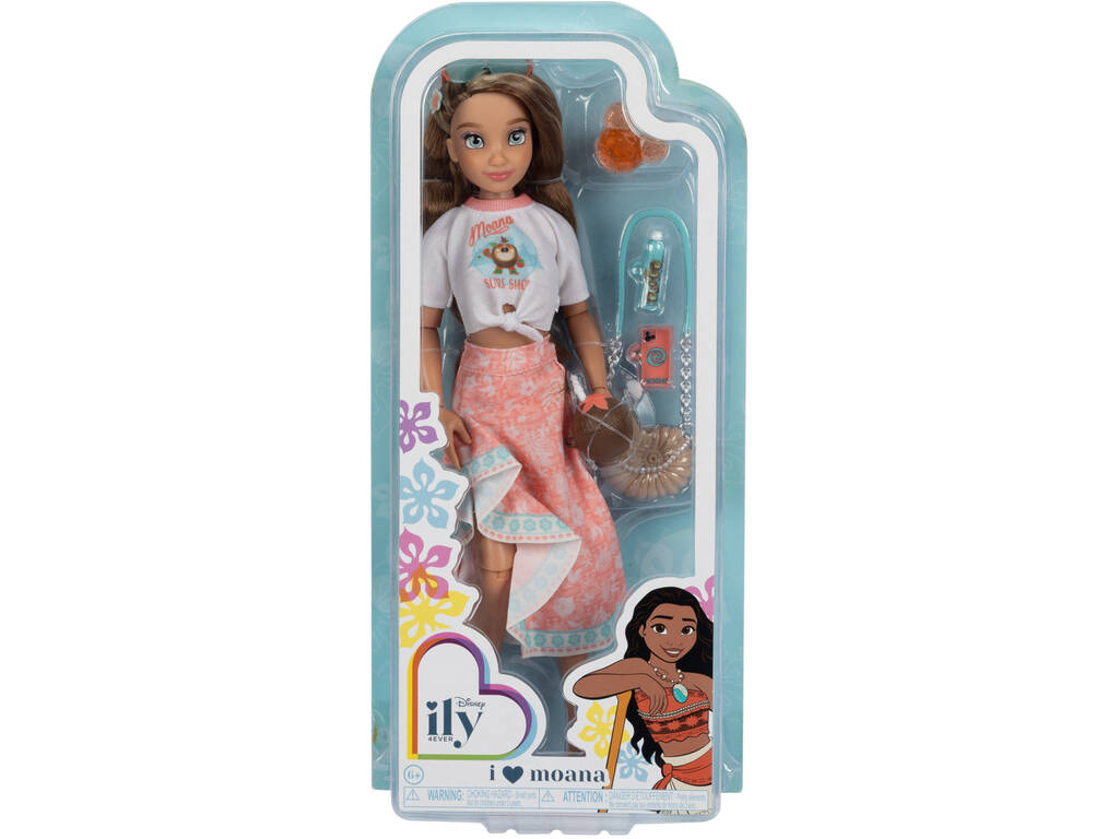 Disney Ily 4Ever Bambola Vaiana Inspired da 29 cm con accessori