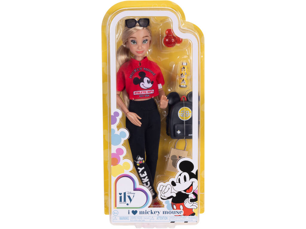 Disney Ily 4Ever Bambola Mickey Mouse Inspired da 29 cm con accessori