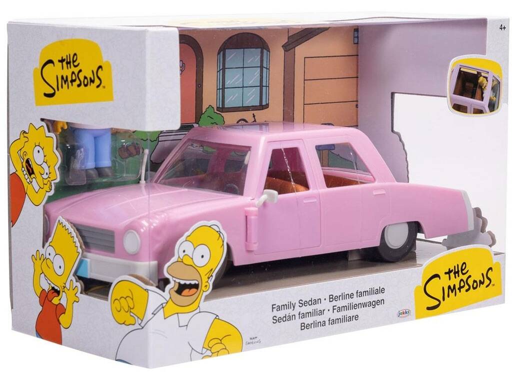 The Simpsons Berlina familiare con figura Homer