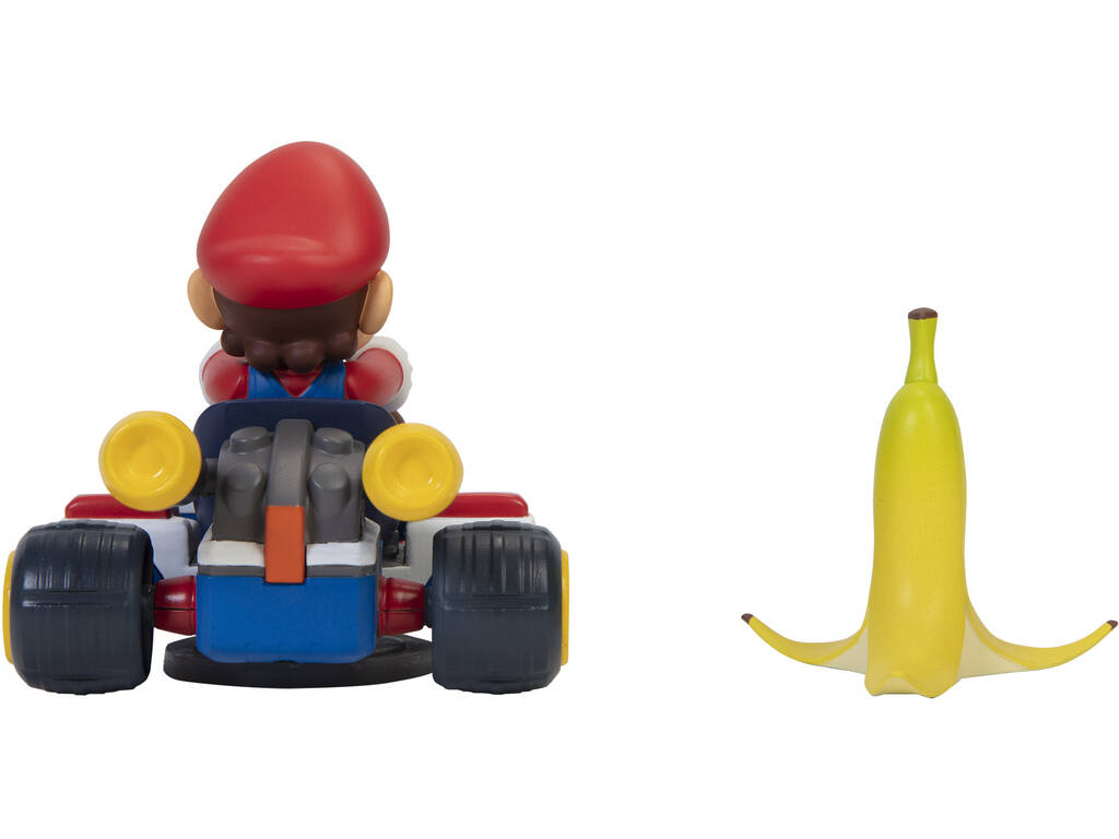 Mariokart Veículo Mario Kart Megagiros de 12 cm com Acessório