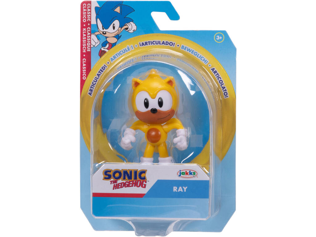 Sonic The Hedgehog Figura de Ação 6 cm