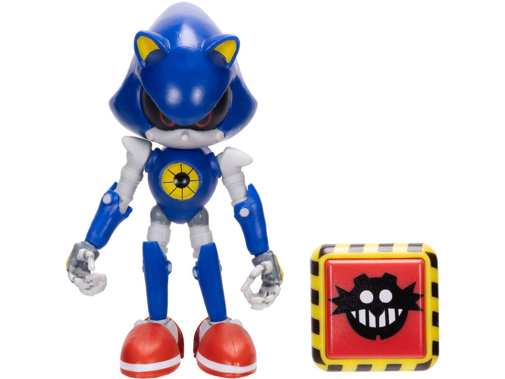 Sonic The Hedgehog Figurine articulée de 10 cm avec accessoire