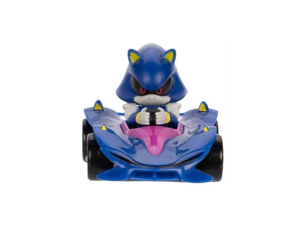 Sonic The Hedgehog Veículo Metálico Metal Sonic 6 cm