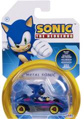 Sonic The Hedgehog Véhicule métallique Metal Sonic de 6 cm