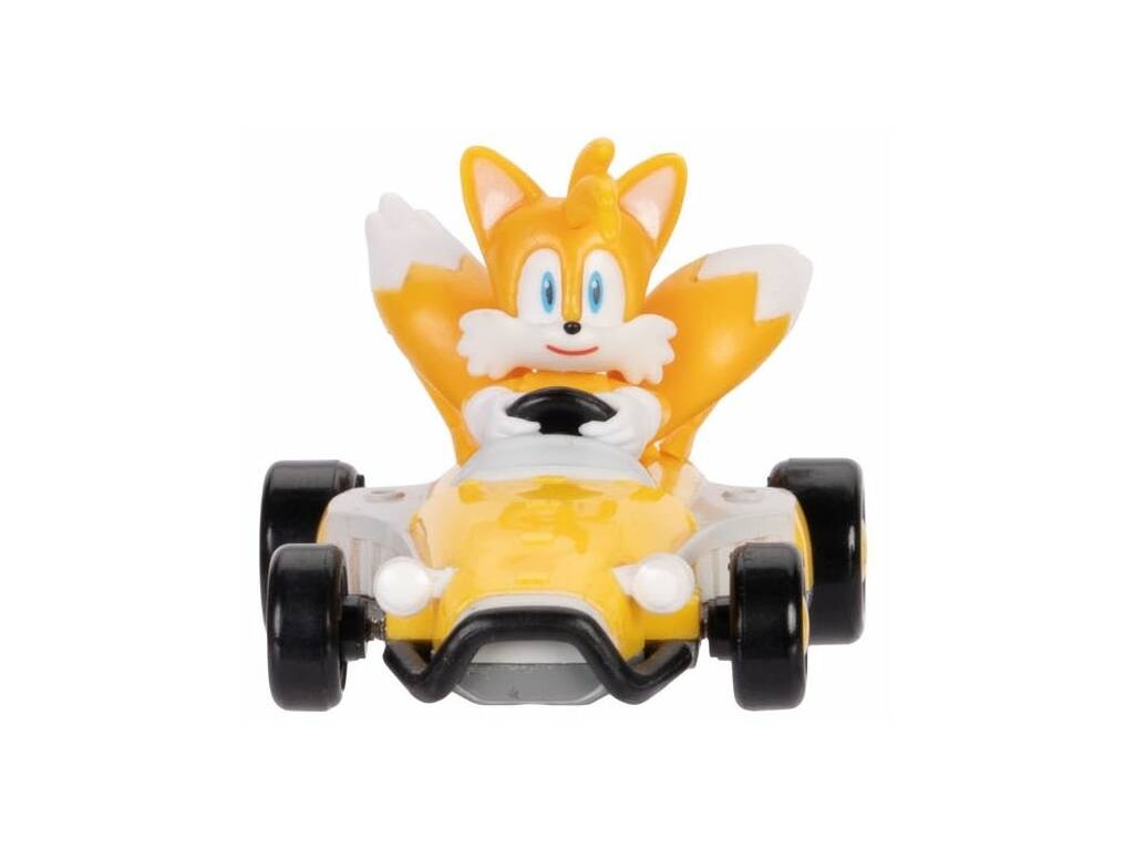 Sonic The Hedgehog Veículo Metálico Tails 6 cm