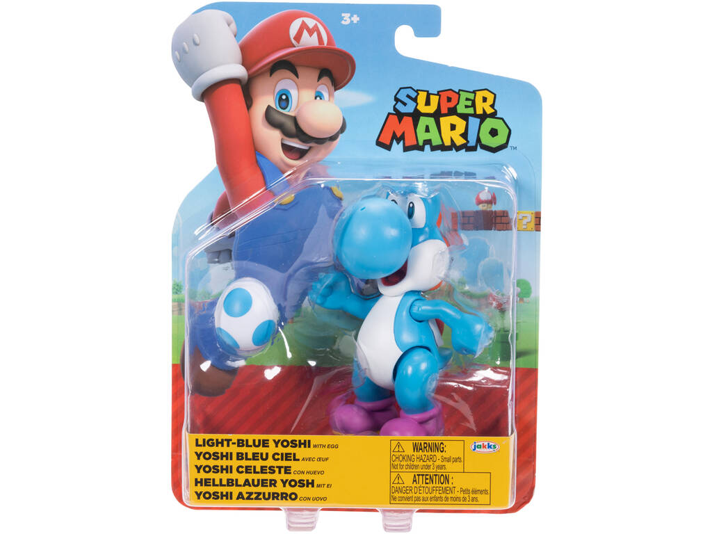 Figurine Super Mario de 10 cm avec accessoire
