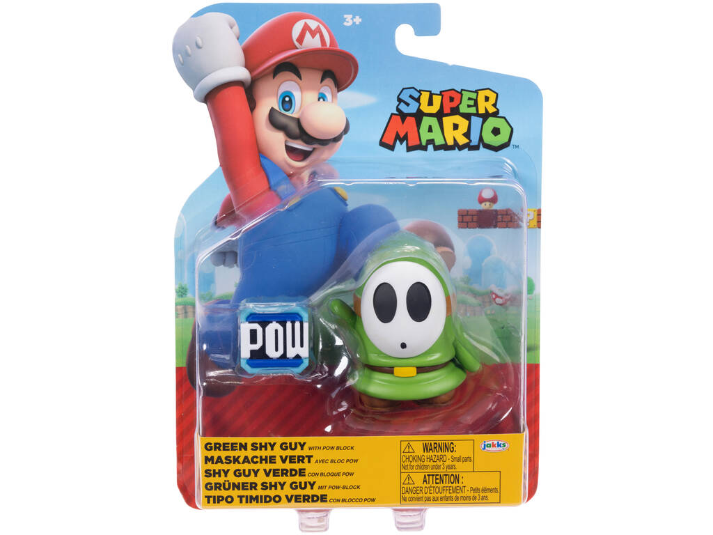 Figurine Super Mario de 10 cm avec accessoire