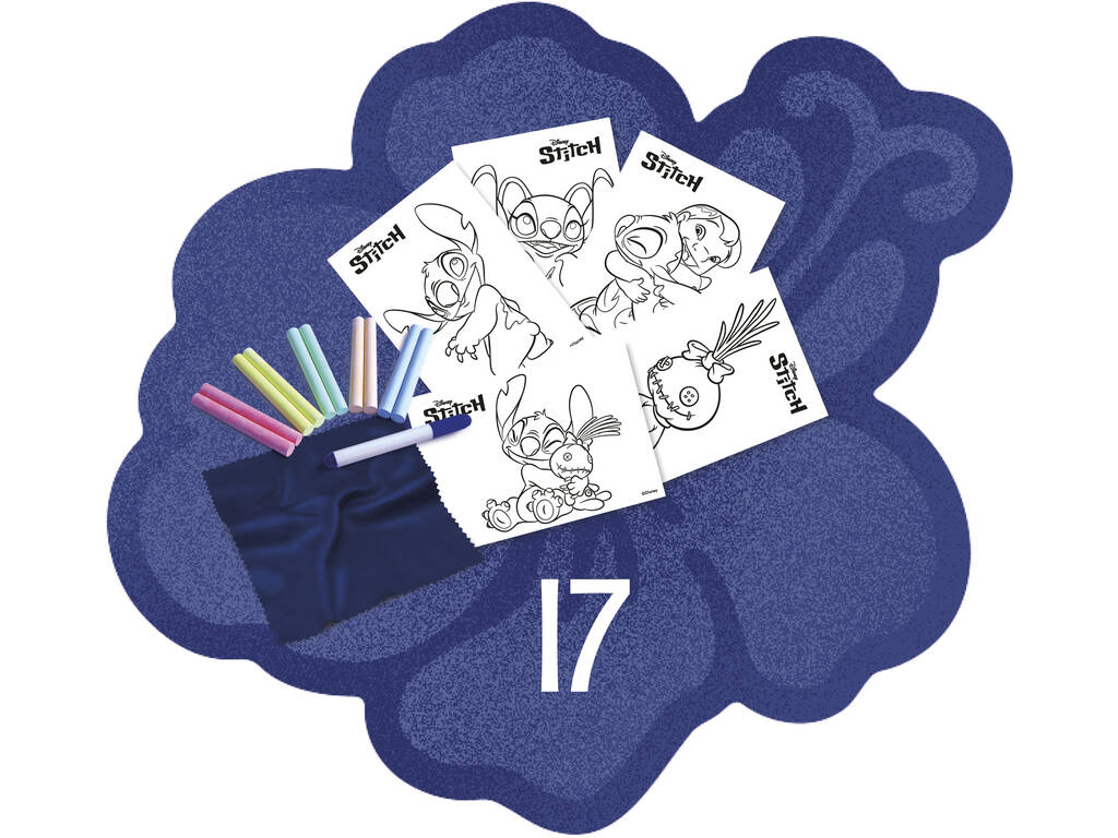 Disney Stitch Mini Quadro 2 em 1 de 98x32,5x37 cm
