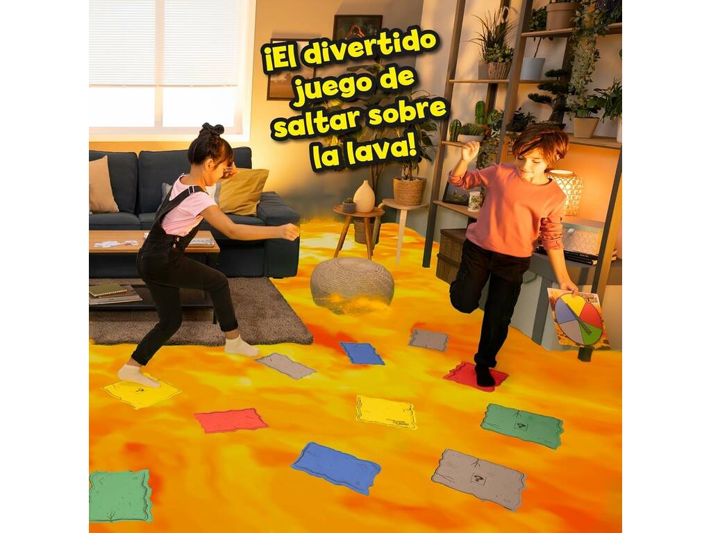 Il pavimento è lava