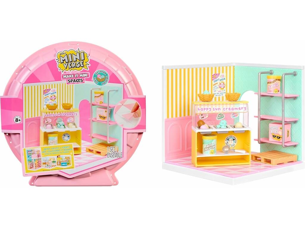MiniVerse Make It Mini Spaces Set Gelateria