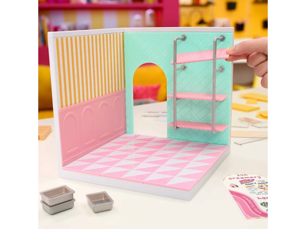 MiniVerse Make It Mini Spaces Set Gelateria