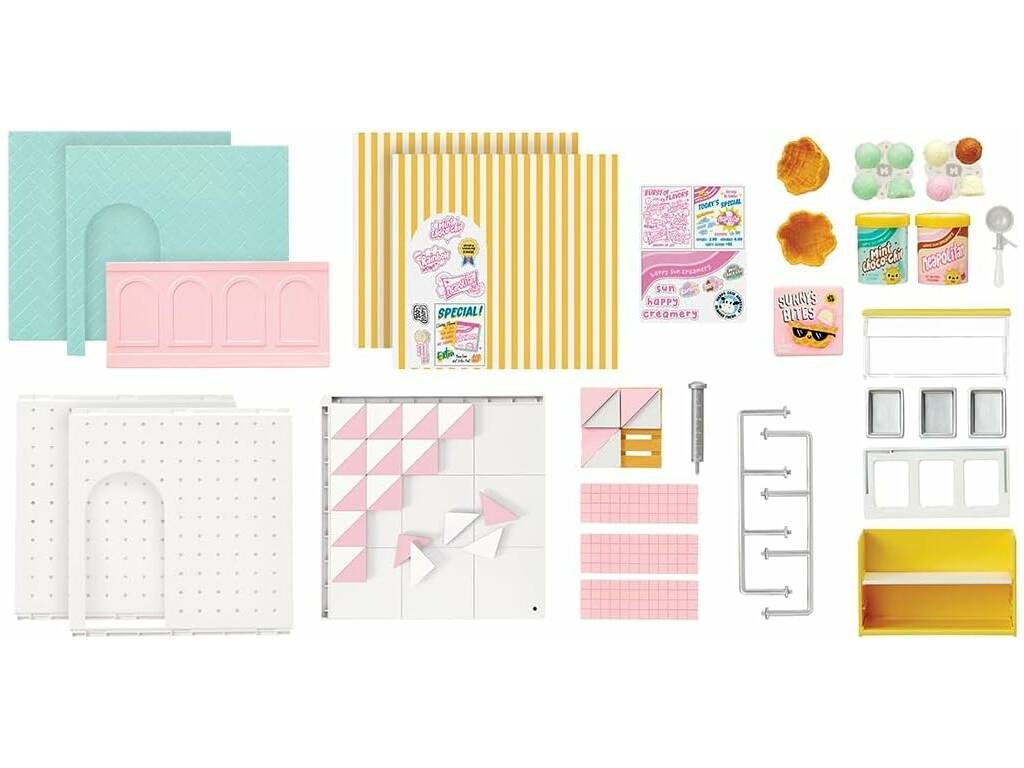 MiniVerse Make It Mini Spaces Set Gelateria