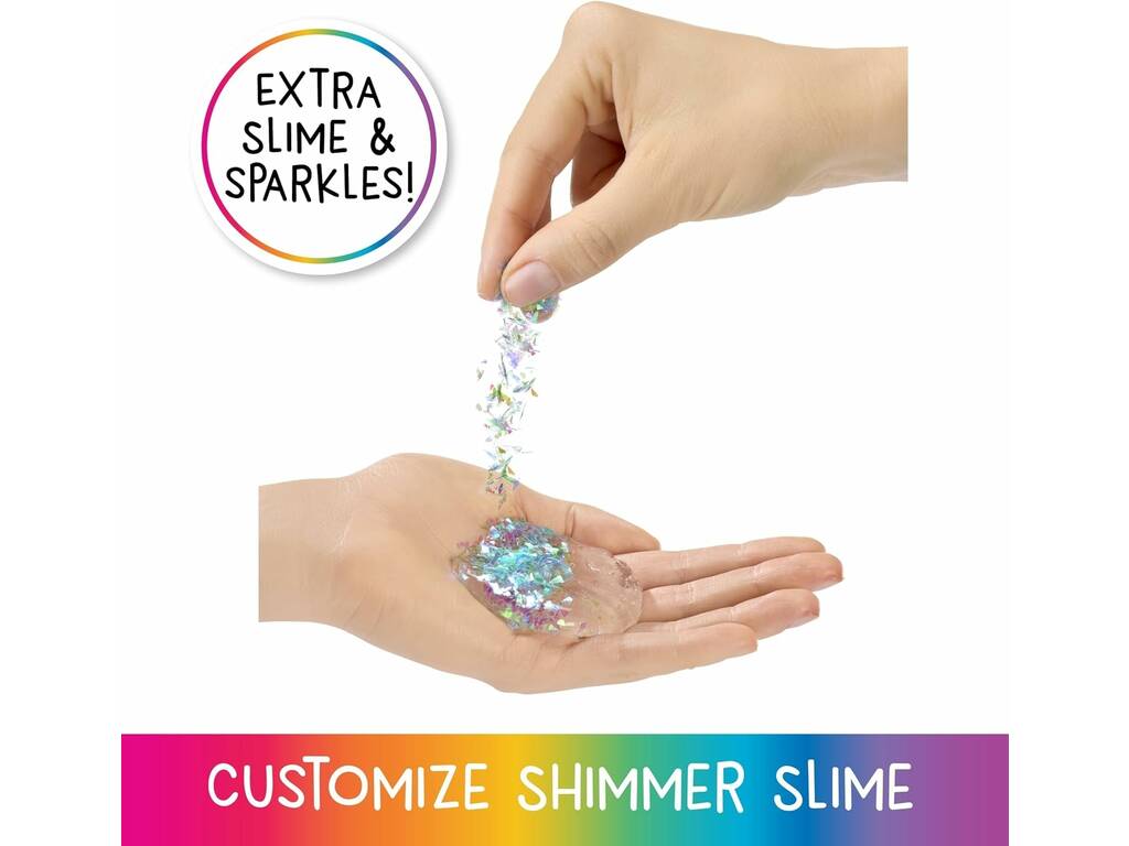 Rainbow High Shimmers Poupée Skyler Bradshaw avec slime et animal de compagnie