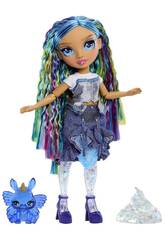 Rainbow High Shimmers Poupée Skyler Bradshaw avec slime et animal de compagnie