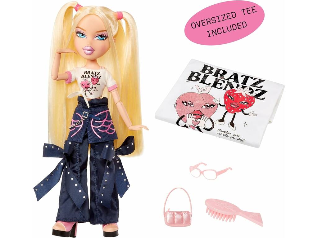 Bratz Stylin’ Boneca Cloe com T-shirt para Ti