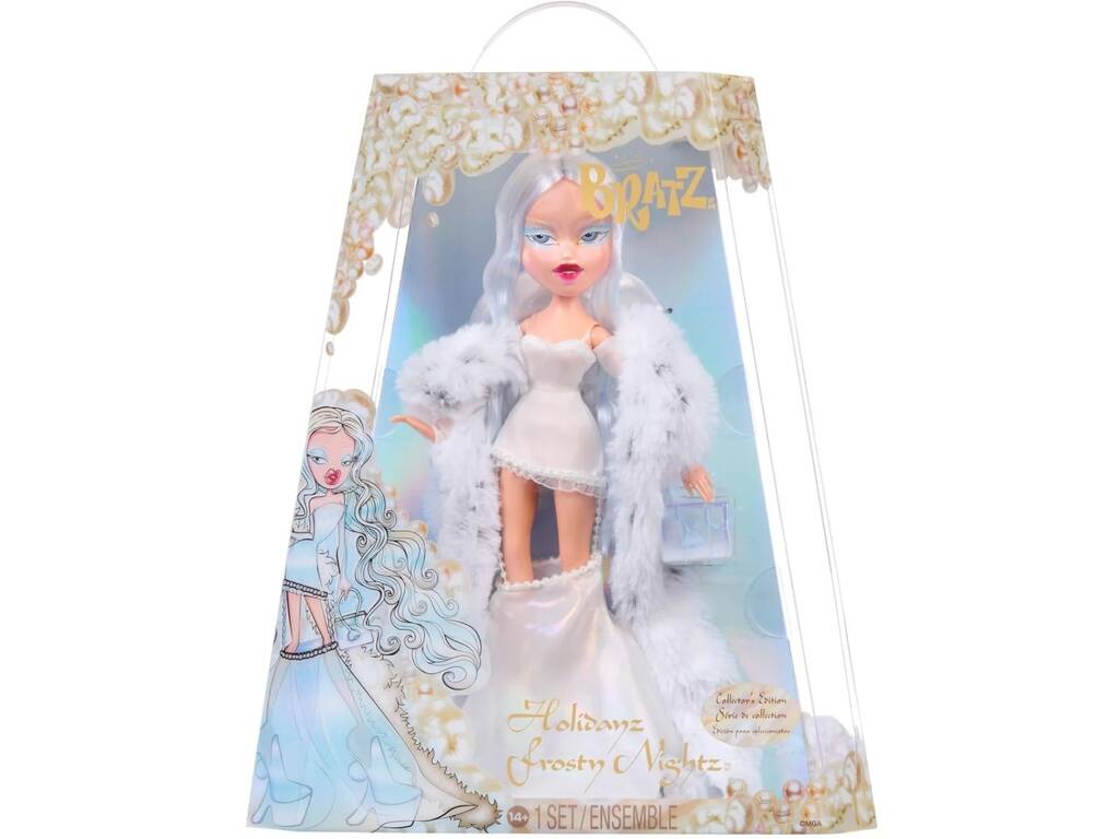 Bratz Muñeca Cloe Holidayz Frosty Nightz Edición Coleccionista