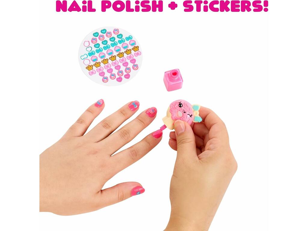 YummiLand Neceser de Belleza Cupcake con Muñeca Callie Exclusiva y Accesorios