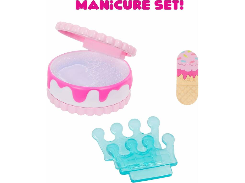 YummiLand Beauty Bag Ice Cream con bambola Bianca Bubblegum esclusiva e accessori