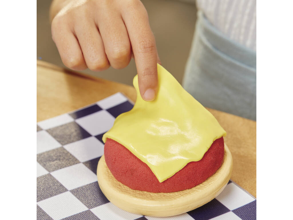 Little Tikes Creative Chefs Pack Hamburguesa con Masa y Arena Mágica