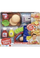 Little Tikes Creative Chefs Pack Hamburger avec pâte à modeler et sable magique