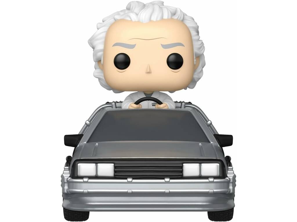 Funko Pop Rides Ritorno al futuro Doc con la macchina del tempo