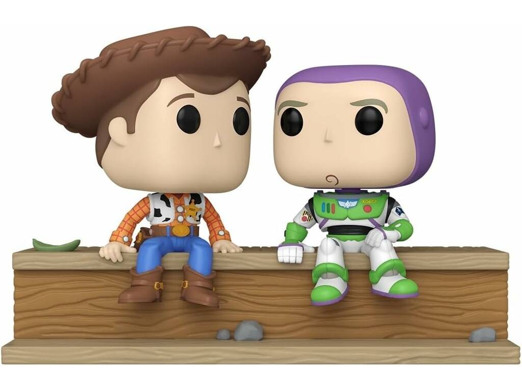 Funko Pop Moment Toy Story 30° Anniversario Figura Woody e Buzz