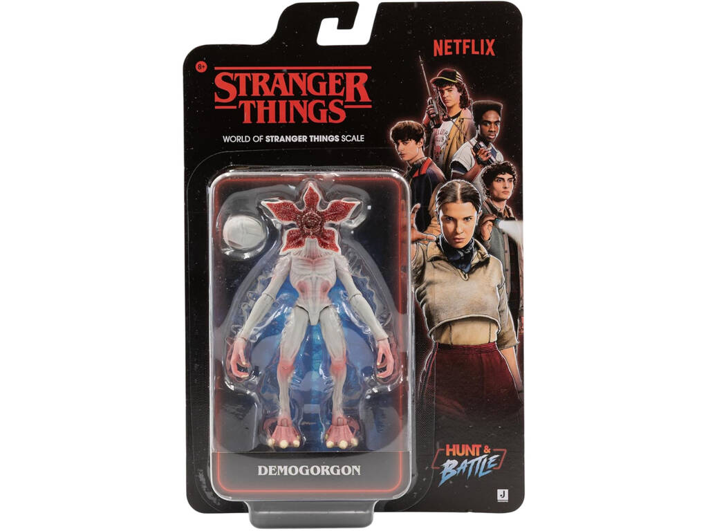 Stranger Things Hunt & Battle Figura Demogorgon da 10 cm