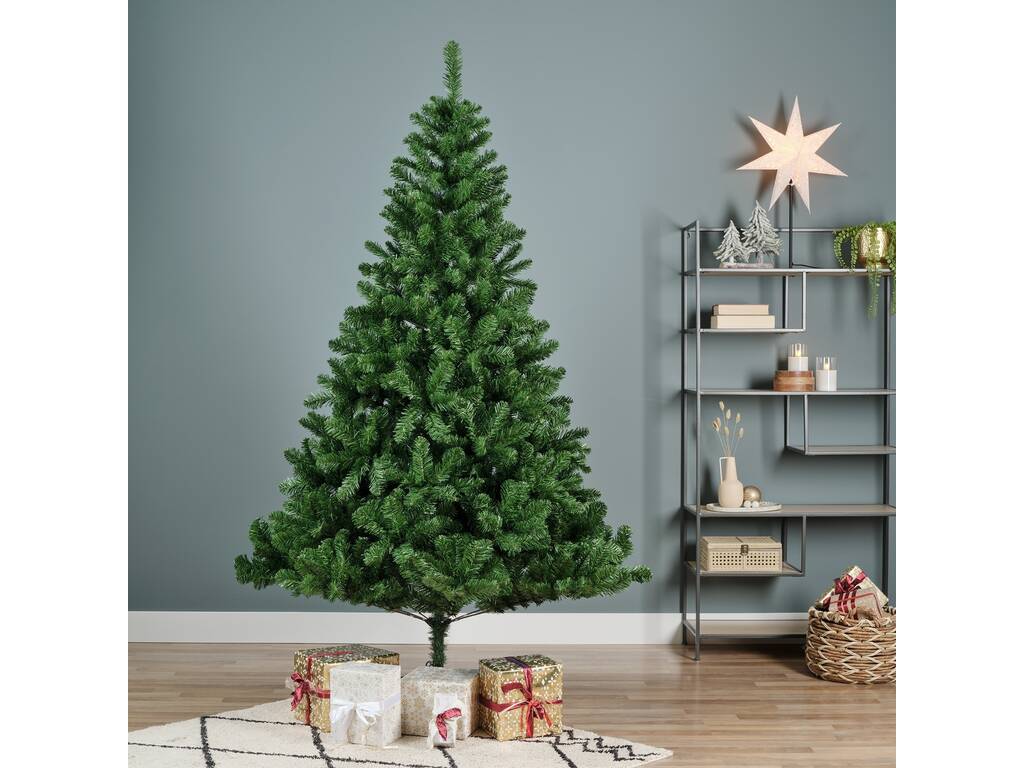 Sapin de Noël Imperial Vert de 180 cm avec 525 branches Everlands