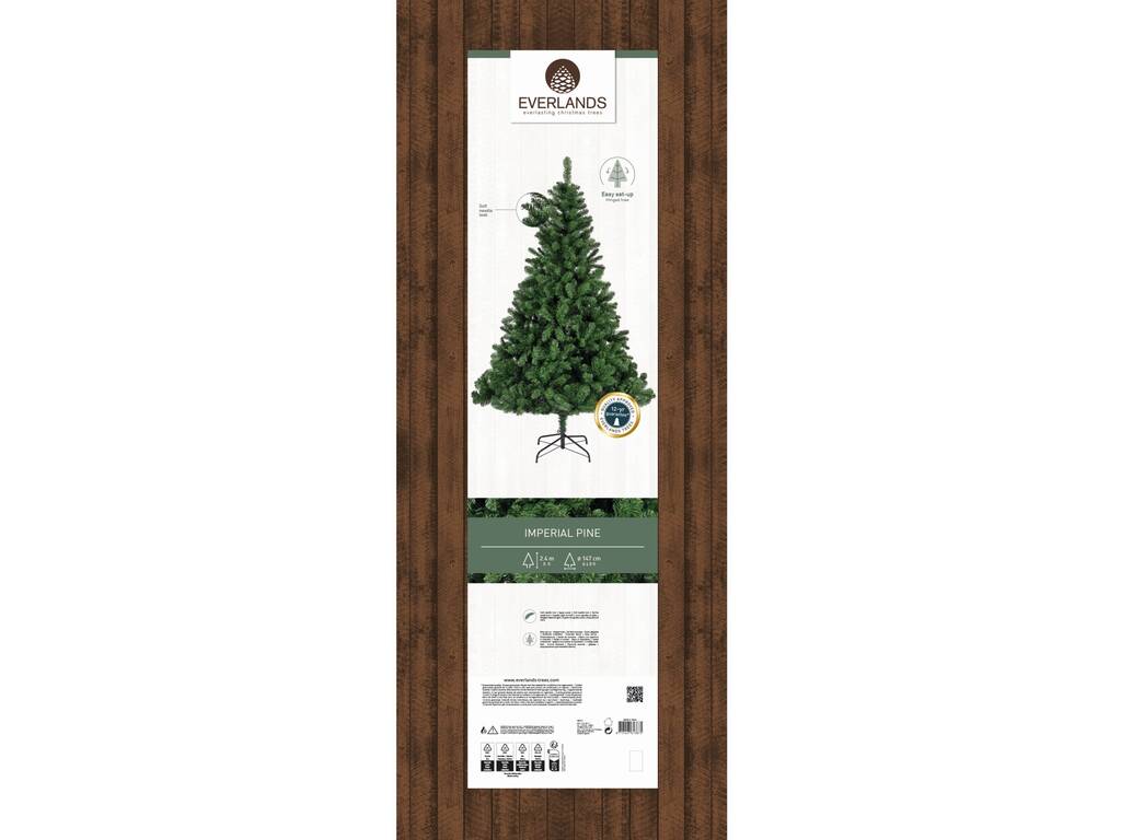 Sapin de Noël Imperial Pine de 240 cm avec 980 branches Everlands