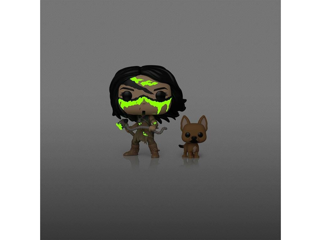Funko Pop Movies Predator Figura Naru Glows In The Dark con Sarii