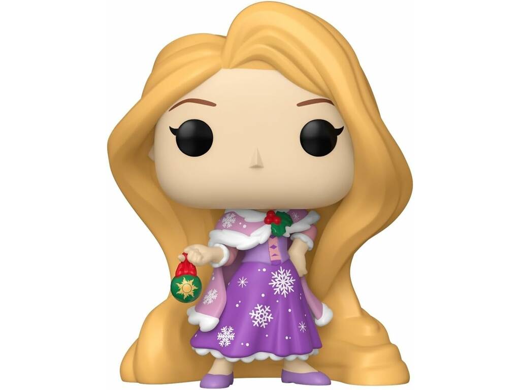 Funko Pop Principesse Disney Figura Rapunzel di Natale