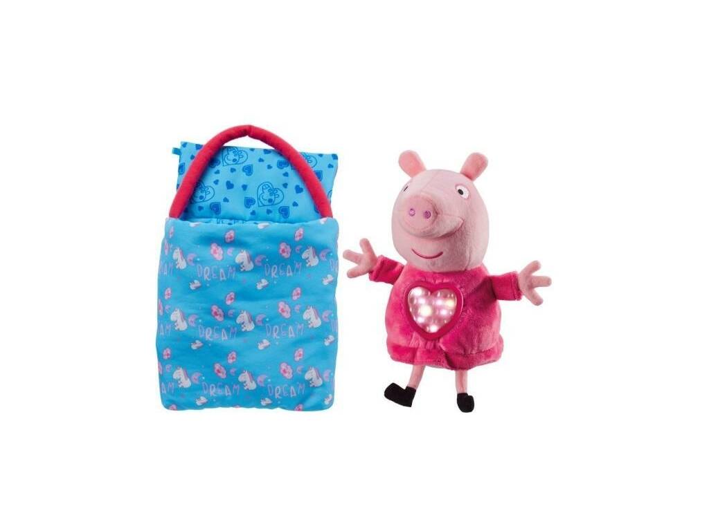Peppa Pig Peluche Festa do Pijama de 20 cm com Luz e Sons