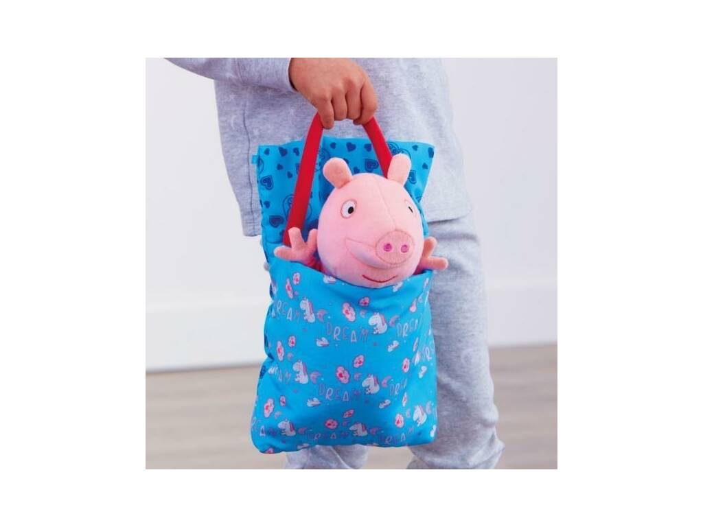 Peppa Pig Peluche Festa do Pijama de 20 cm com Luz e Sons