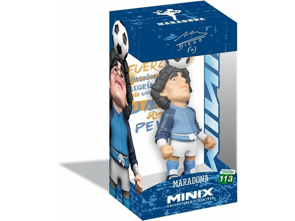 Minix Maradona 10 Figura Maradona com Bola