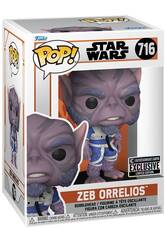 Funko Pop! Star Wars Entertainment Earth Exclusive Figur „Zeb Orrelios Limited Edition“