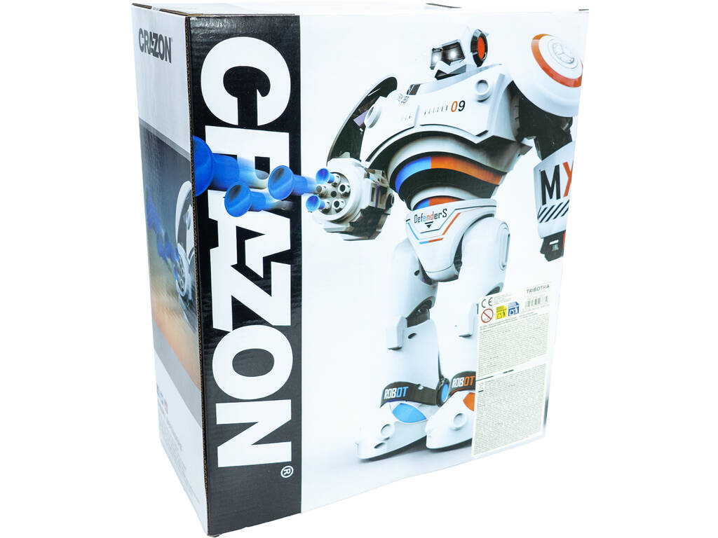 Robot Defensor Telecomandado de 33 cm com Luz e Sons