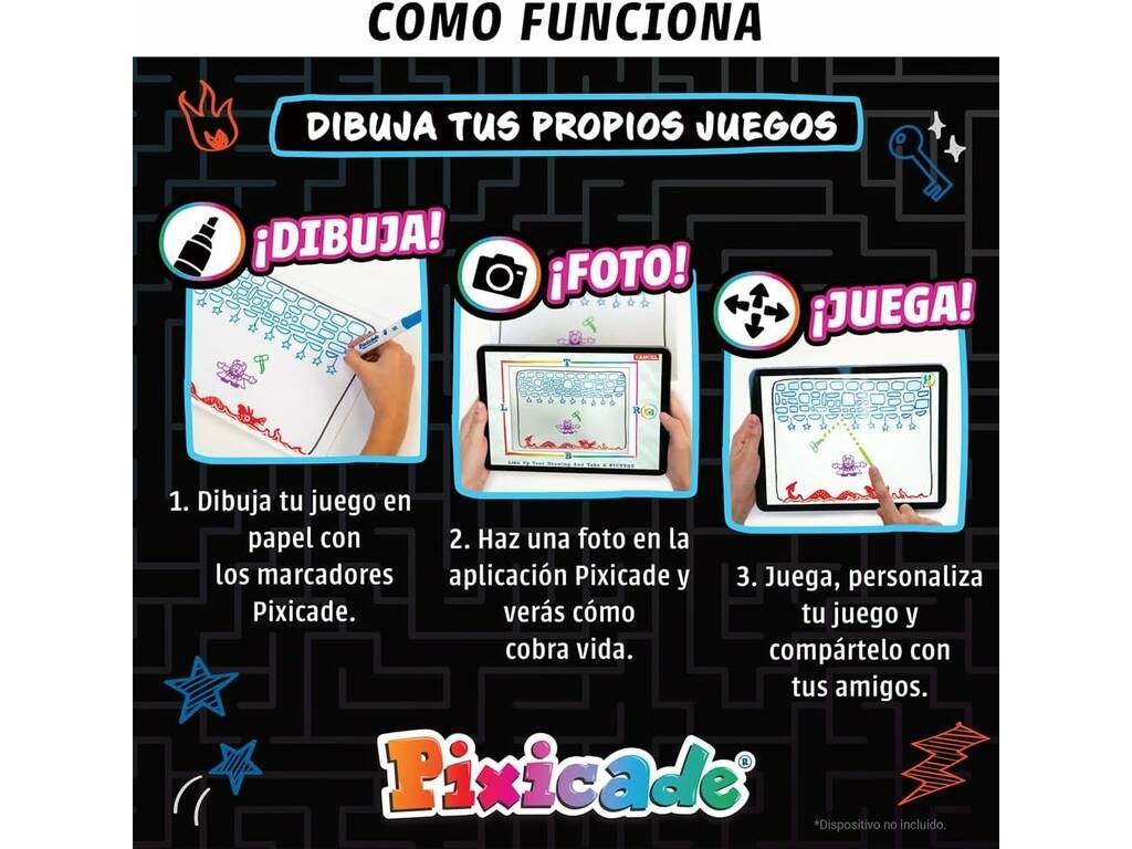 Pixicade Il tuo disegno in un videogioco