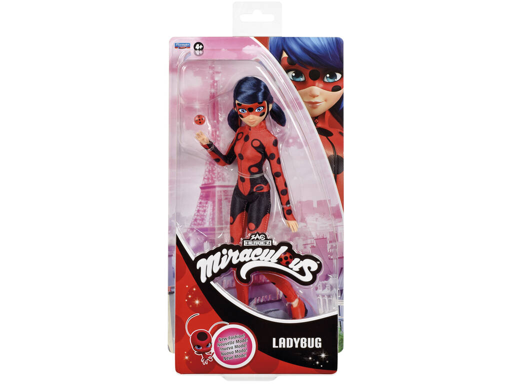Miraculous Muñeca Ladybug de 26 cm