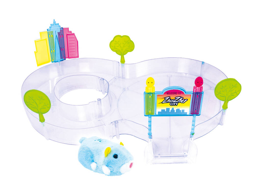 Zhu Zhu Pets Starter Set Centro di ZhuZhu City con Hamster