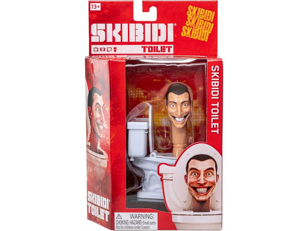 Skibidi Toilet Figura Berserker Skibidi Mutant de 16 cm
