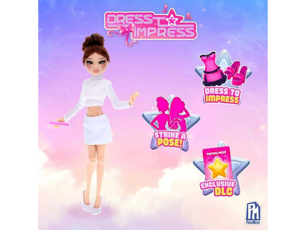 Dress To Impress Bambola Lana da 28 cm con DLC esclusivo