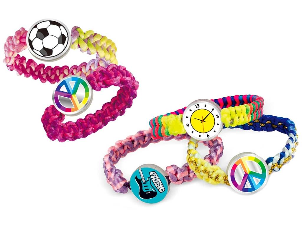 Il mio laboratorio di braccialetti con telaio e accessori