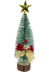 Weihnachtsdeko Geschmückter Weihnachtsbaum, 29 cm