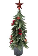 Weihnachtsdeko Geschmückter Weihnachtsbaum, 38 cm