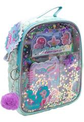 Zaino Peluche Sirenetta con Accessori