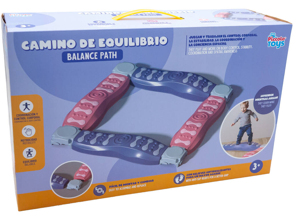Percorso di equilibrio Set 8 pezzi incastrabili