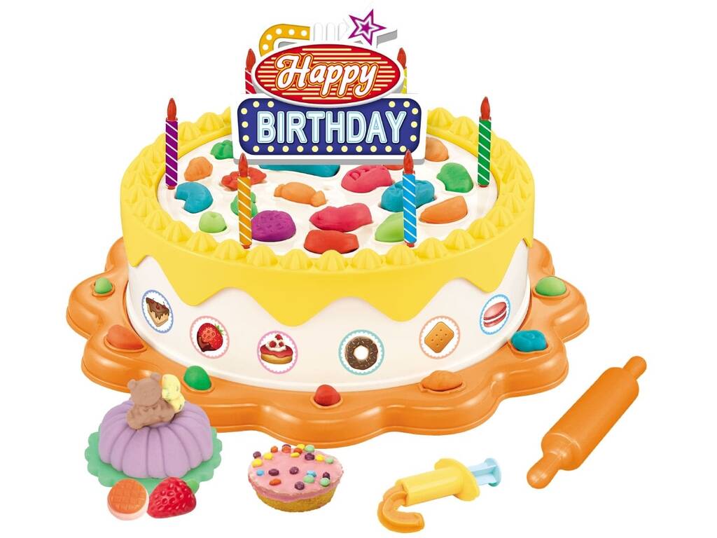Pâte à modeler Set Gâteaux d'anniversaire